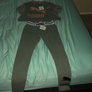 Puma top and bottom